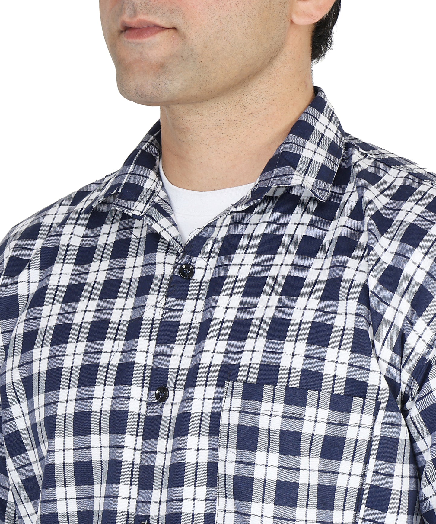 Red color checkered shirt for men