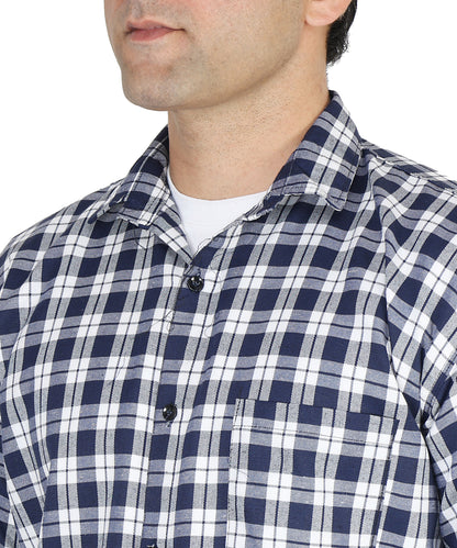 Red color checkered shirt for men